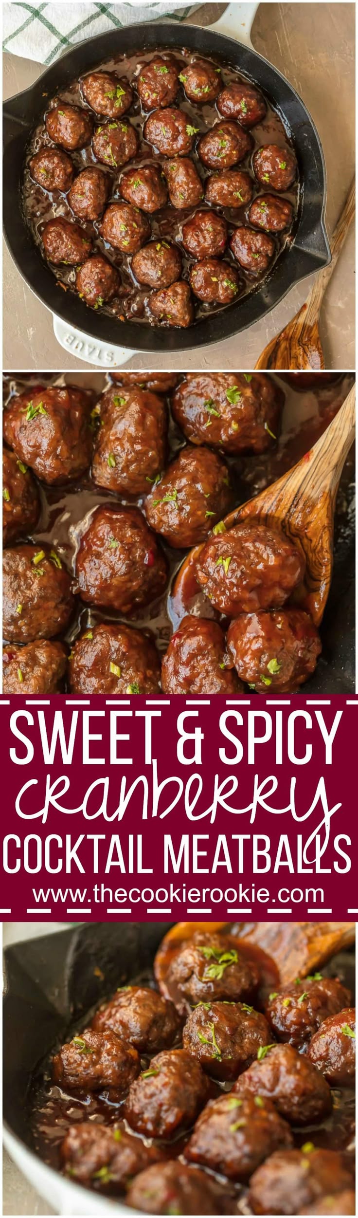 Holiday Hit: Sweet & Spicy Cranberry Cocktail Meatballs